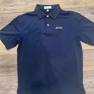 Navy Blue Polo Shirt by Peter Millar